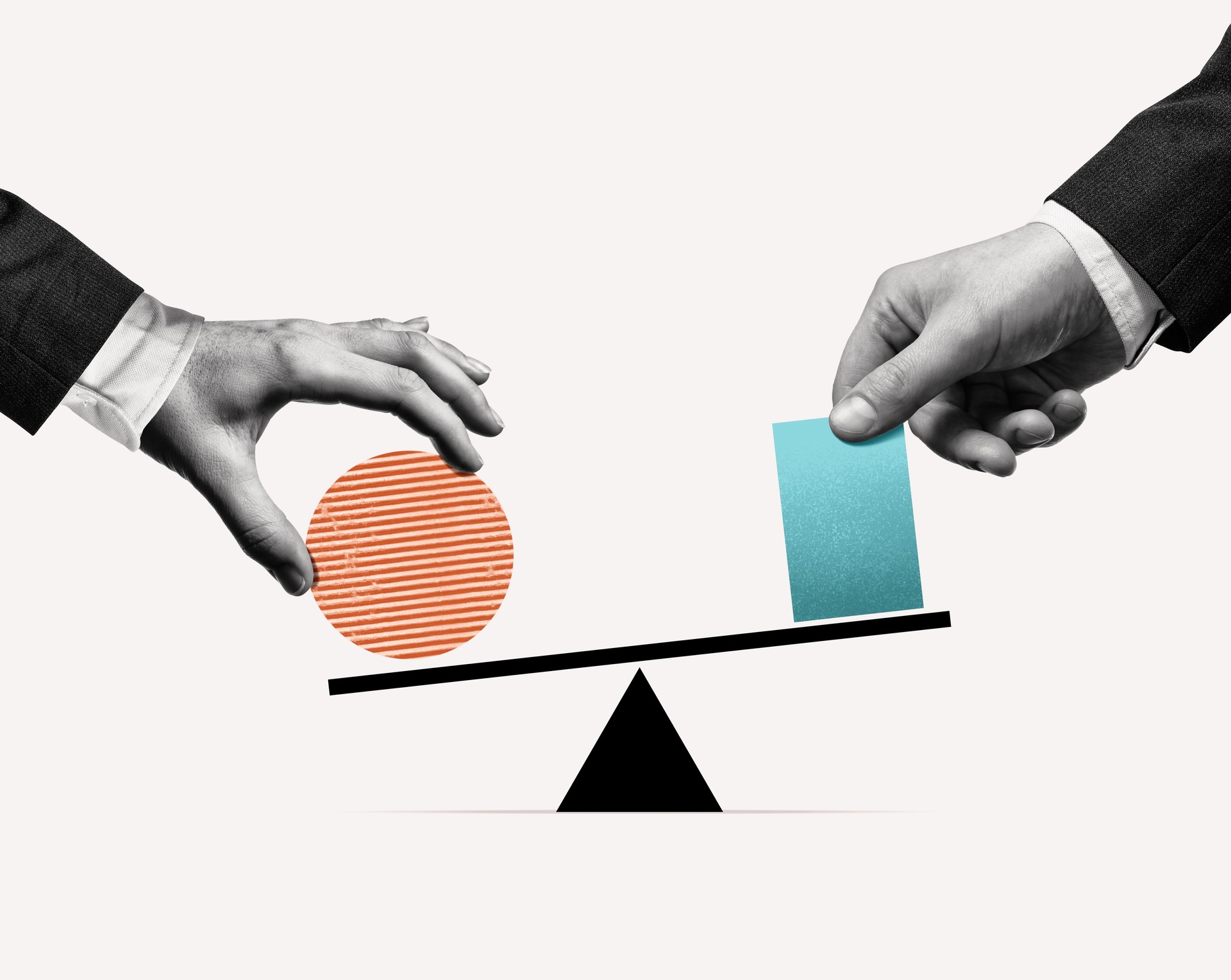 The concept of balance in business.